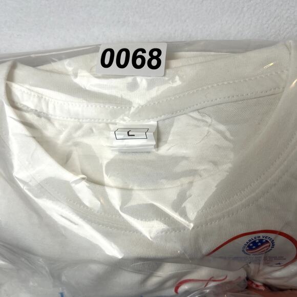 USA Disabled American Veterans Mens L T-shirt Land of the Free Home of the Brave - Picture 7 of 7